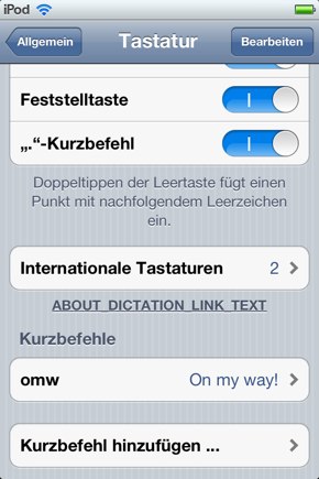 IPhoneBlog de Dictation a