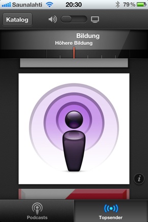 IPhoneBlog de Podcasts b