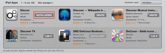 IPhoneBlog de Installieren