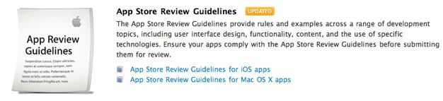 IPhoneBlog de App Store Review Guidelines