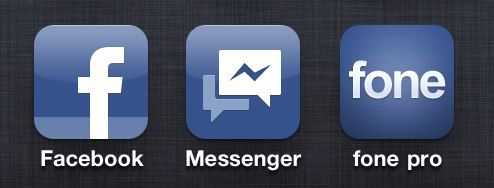 IPhoneBlog de Facebook Messenger Fone