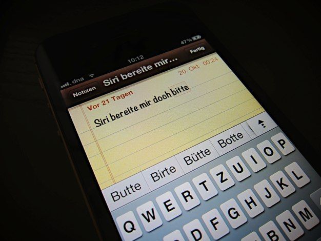 IPhoneBlog de Tastatur