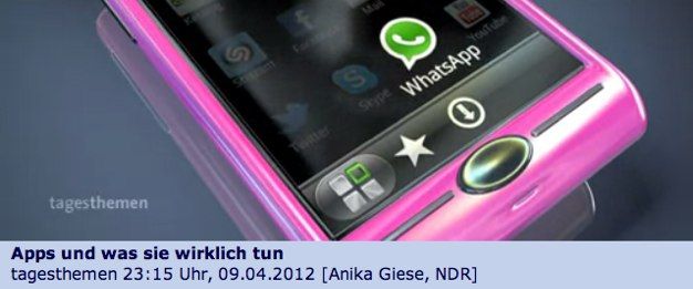 IPhoneBlog de Wie Apps ihre Nutzer ausspionieren tagesschau de