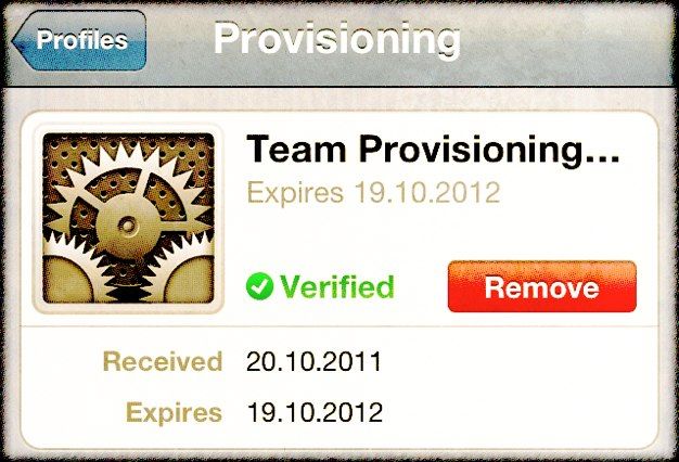 IPhoneBlog de Provisioning