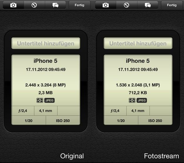 IPhoneBlog de iCloud Bildqualitaet