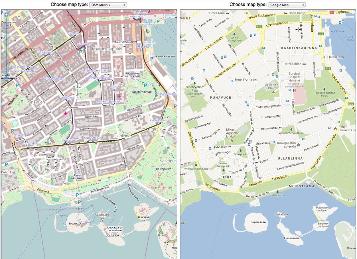 IPhoneBlog de Map Compare
