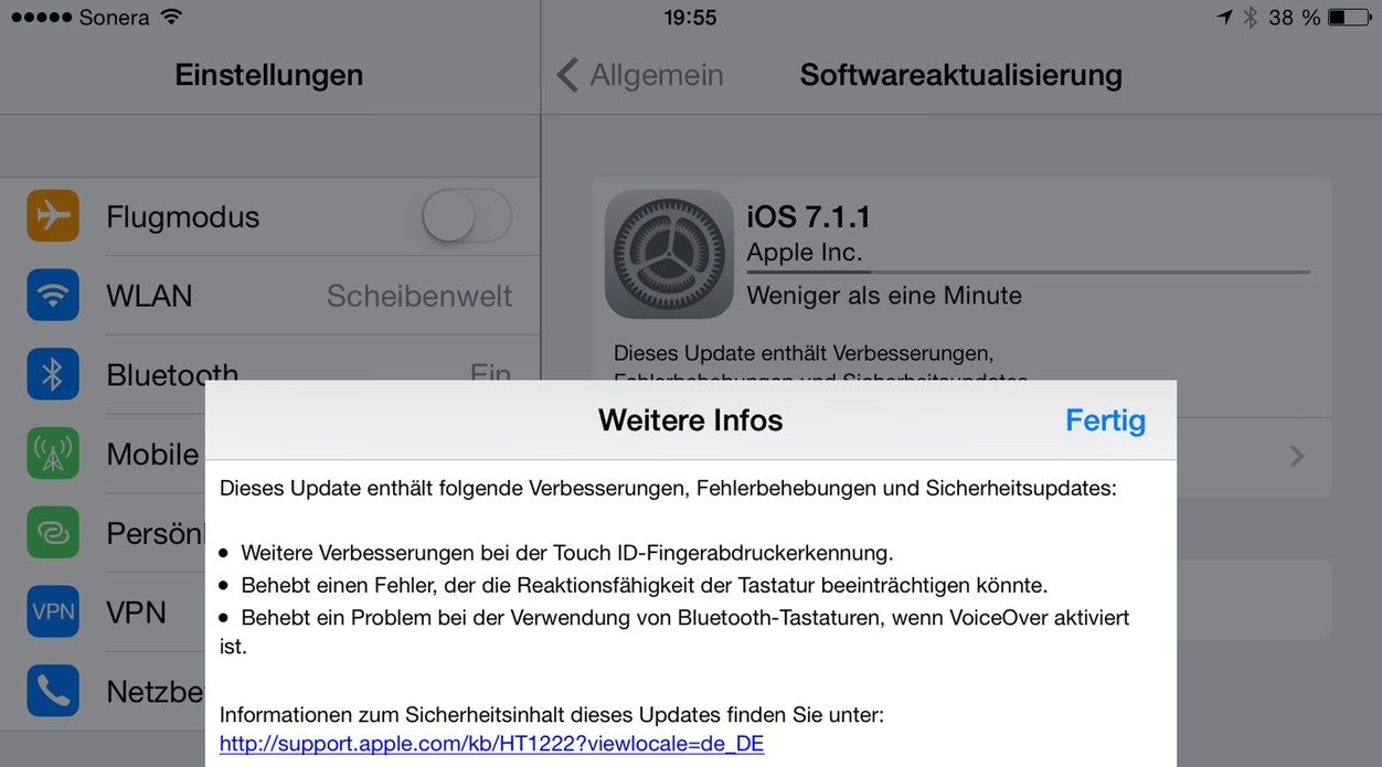 IPhoneBlog de iOS 7 1 1
