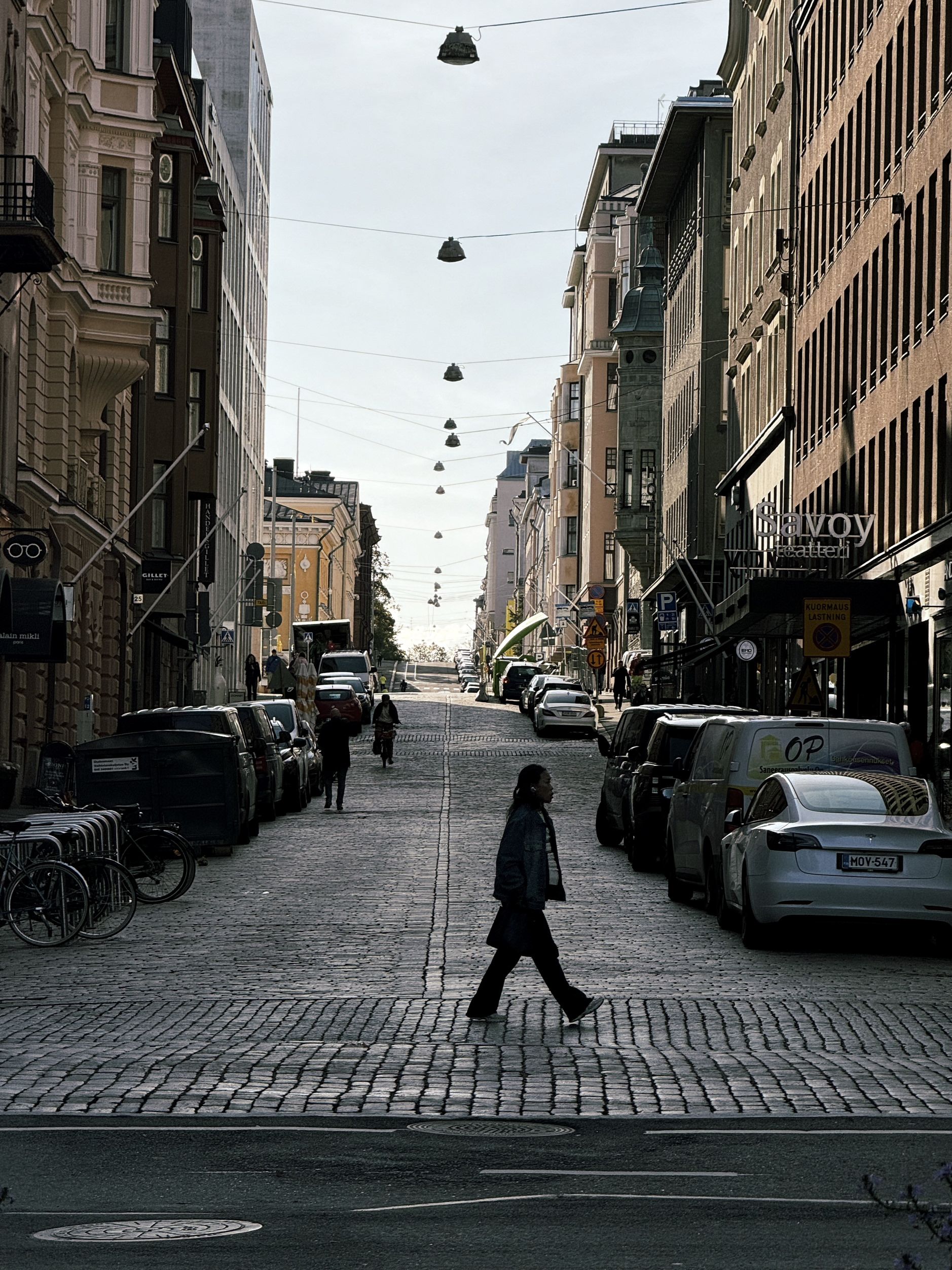Stadt-Szene Helsinki.