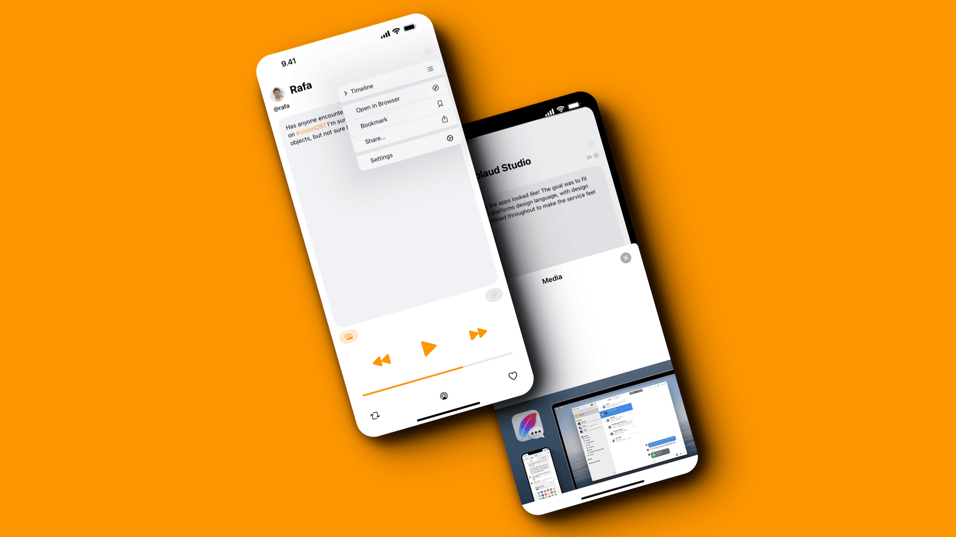 2x iPhone-Screenshots von Walleri.