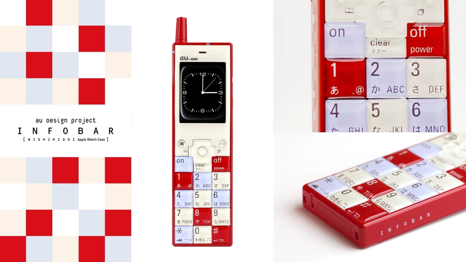 Bild zeigt Apple Watch in Infobar-Case.