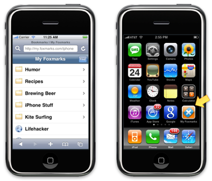 Foxmarks Blog » Access Your Bookmarks From Your iPhone in Style.jpg