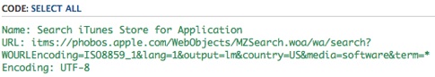 Objective Development Forums • View topic - Search iTunes Store for Application.jpg