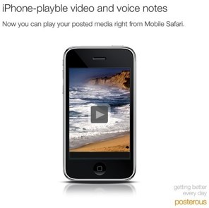 New on Posterous_ Audio and video *plays* on your iPhone in Safari, no flash needed - The Official Posterous Posterous-1.jpg