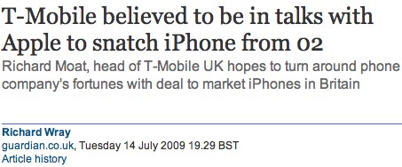 T-Mobile believed to be in talks with Apple to snatch iPhone from 02 | Business | guardian.co.uk.jpg
