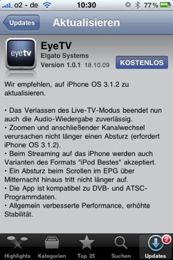 eyetv tricks