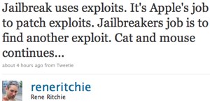 Twitter _ Rene Ritchie_ Jailbreak uses exploits. I ....jpg