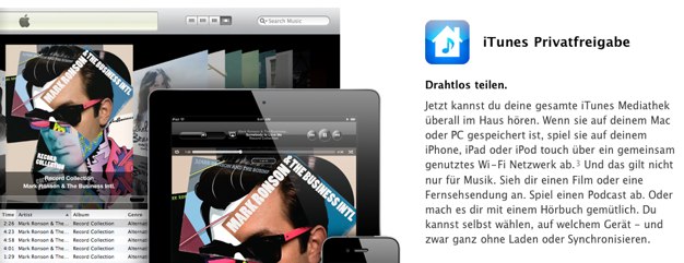 IPhoneBlog de Privatfreigabe