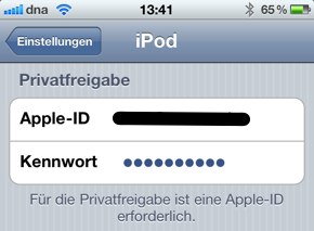 IPhoneBlog de Privatfreigabe1