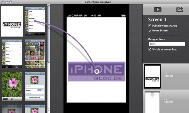IPhoneBlog de Prototypes 1