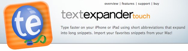 IPhoneBlog de TextExpander