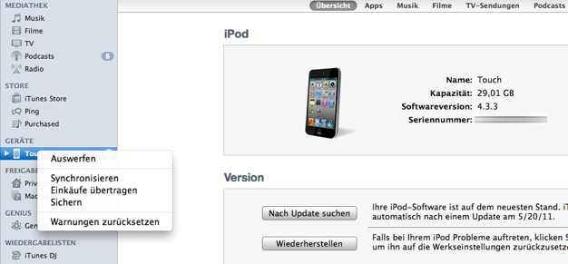 IPhoneBlog Sichern Wiederherstellen