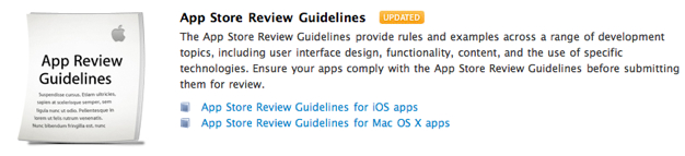 IPhoneBlog de App Store Review Guidelines