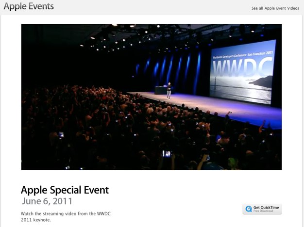 IPhoneBlog de Apple Special Event June 2011