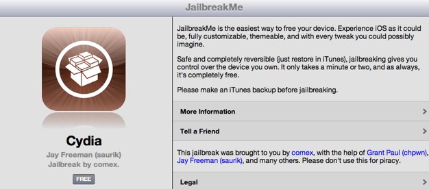 JailbreakMe 3 0