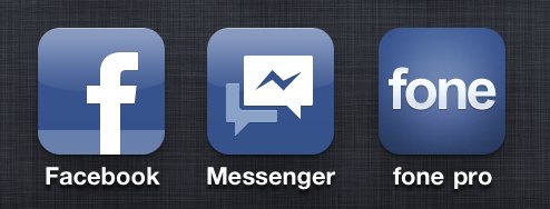 IPhoneBlog de Facebook Messenger Fone