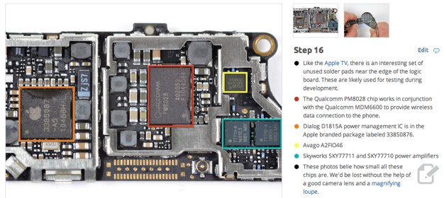 IPhoneBlog de Verizon Teardown