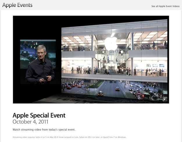 IPhoneBlog de Apple Events