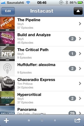 IPhoneBlog de Instacast a