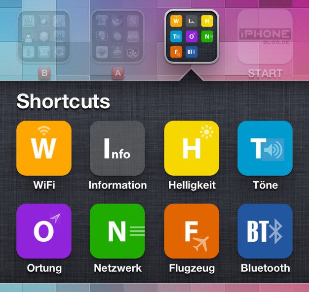 IPhoneBlog de Shortcuts