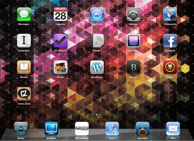 IPhoneBlog de Homescreen a iPad