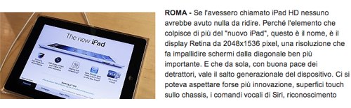 IPhoneBlog de Italien La Repubblica