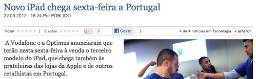 IPhoneBlog de Publico Portugal