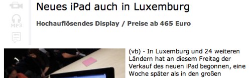 IPhoneBlog de Wort lu Luxemburg