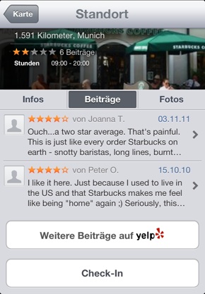 IPhoneBlog de Yelp a