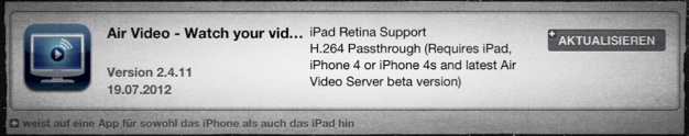 IPhoneBlog de Air Video