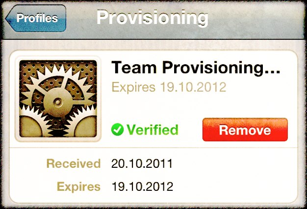 IPhoneBlog de Provisioning