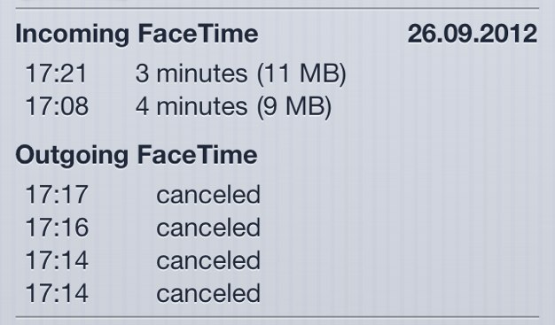 IPhoneBlog de FaceTime Calls 1