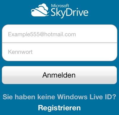 IPhoneBlog de SkyDrive Setup