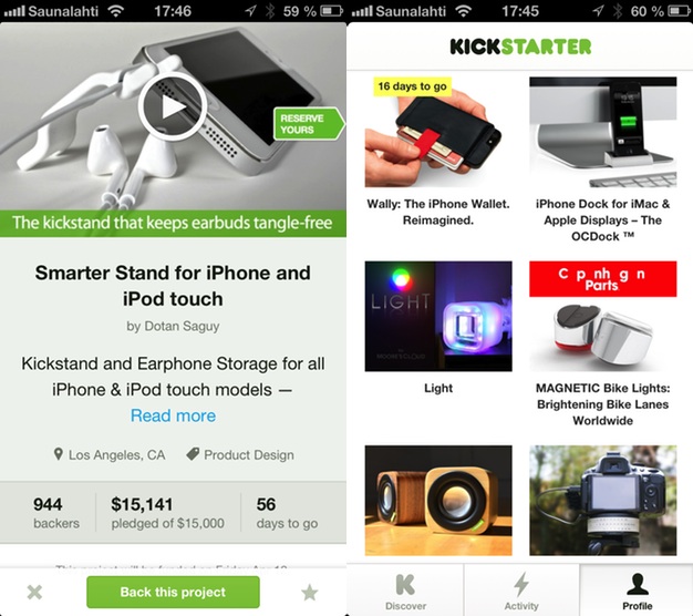 IPhoneBlog de Kickstarter iPhone