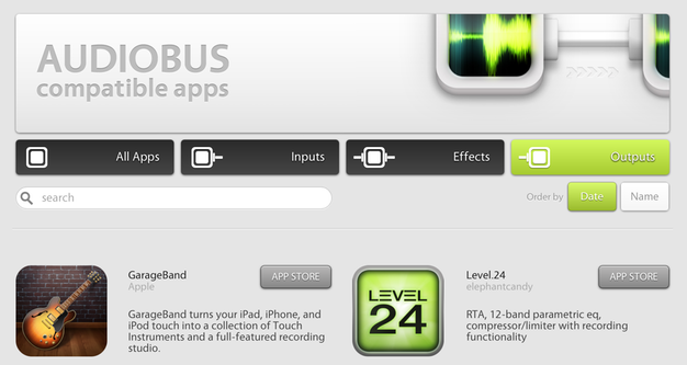 IPhoneBlog de GarageBand meets Audiobus