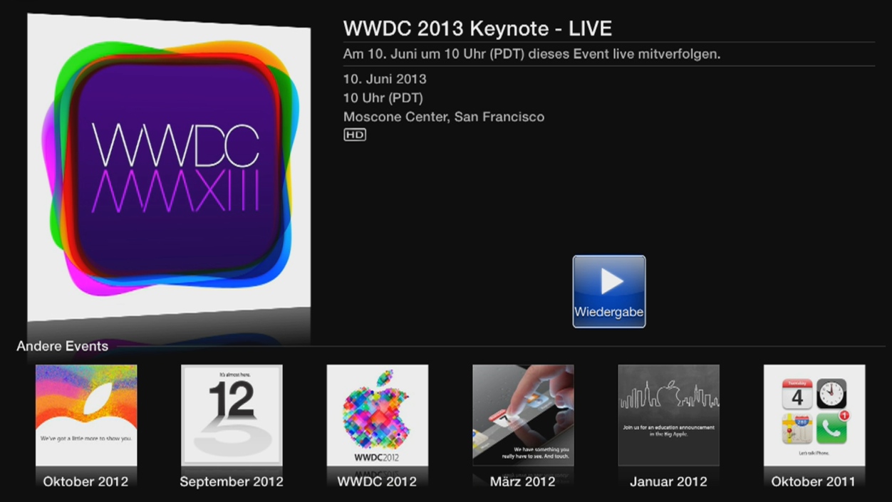 IPhoneBlog de Live WWDC 2013