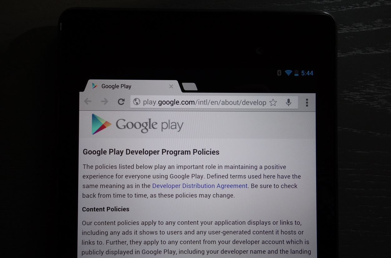 IPhoneBlog de Google Play Policies