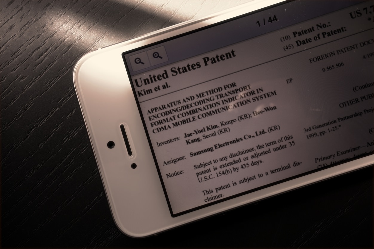 IPhoneBlog de Samsung Apple Patente