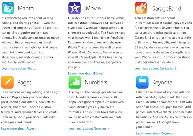 IPhoneBlog de iLife iWork