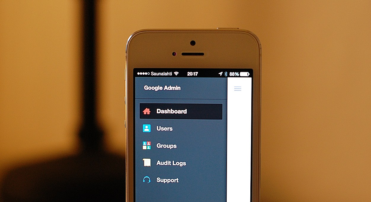 IPhoneBlog de Google Admin