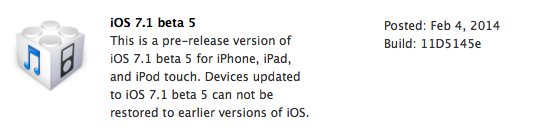 IPhoneBlog de iOS 7 1 beta5